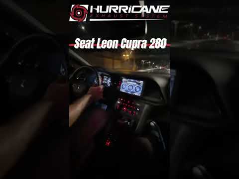 Hurricane 3,5" Abgasanlage für Seat Leon Cupra 280 5F V3