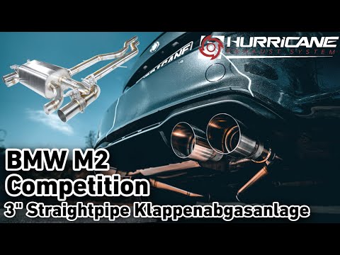 Hurricane 3,5" Abgasanlage für BMW M2 F87 Competition