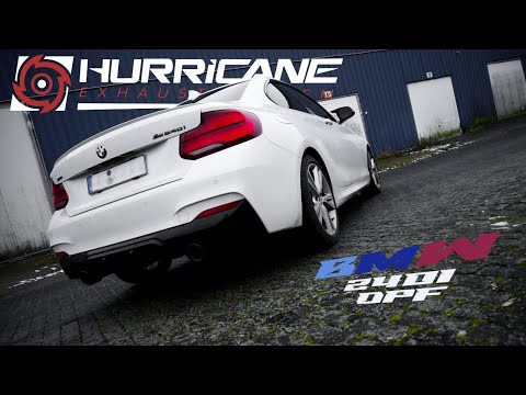Hurricane 3,15" Abgasanlage für BMW M140i F20/F21 Coupé OPF